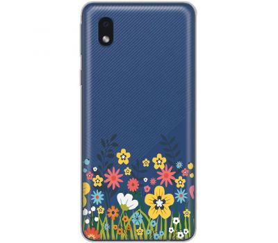 Чохол для Samsung Galaxy A01 Core (A013) Mixcase квіткове поле