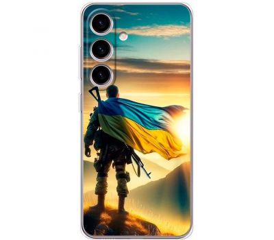 Чохол для Samsung Galaxy S24 MixCase патріотичні військовий