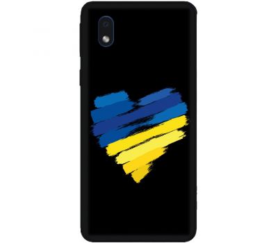 Чохол для Samsung Galaxy A01 Core (A013) MixCase патріотичний "серце"