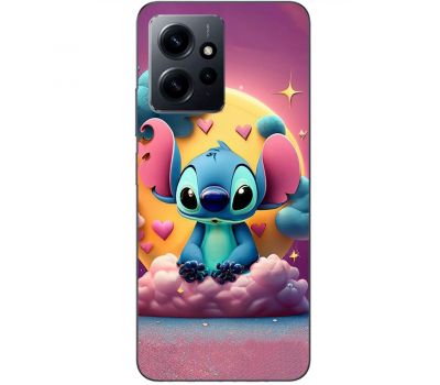 Чохол для Xiaomi Redmi Note 12 4G MixCase асорті Stitch у хмарах