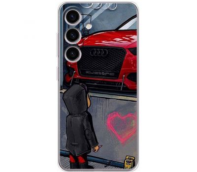 Чохол для Samsung Galaxy S24 MixCase машини неон Audi