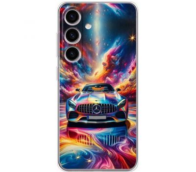 Чохол для Samsung Galaxy S24 MixCase машини неон кольоровий мікс