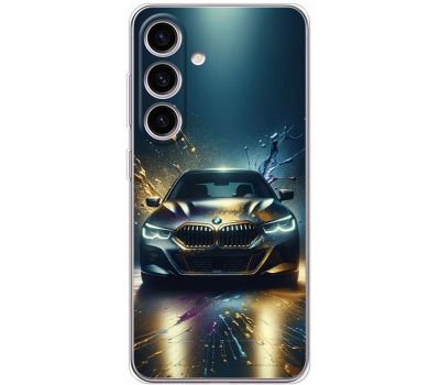 Чохол для Samsung Galaxy S24 MixCase машини неон bmw