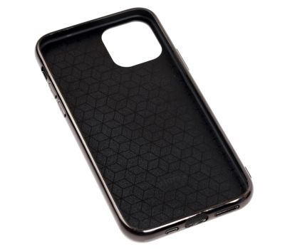 Чохол для iPhone 11 Pro Carbon Gradient Hologram чорний 3458976