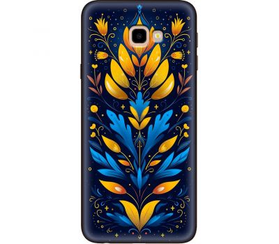 Чохол для Samsung Galaxy J4+ 2018 (J415) MixCase патріотичні жовто-блакитний орнамент