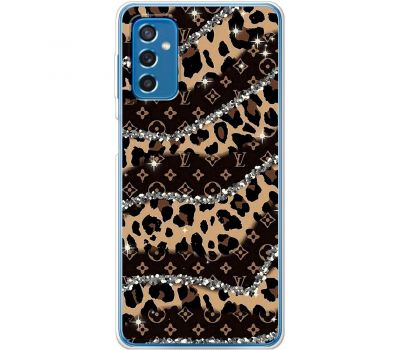 Чохол для Samsung Galaxy M52 (M526) MixCase Леопард Louis Vuitton