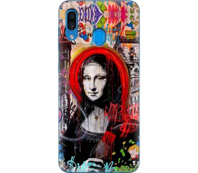 Чохол для Samsung Galaxy A20 / A30 MixCase графіті Мона Ліза