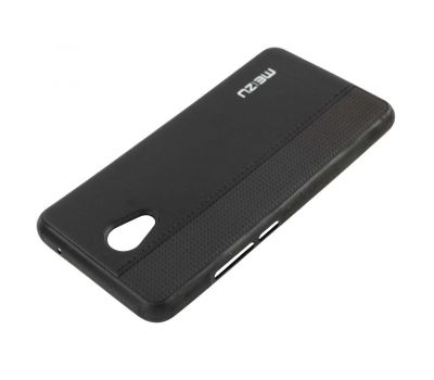Чохол для Meizu M5 Note Leather + Perfo чорний 346083
