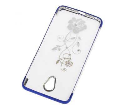 Чохол для Meizu M5 Note kingxbar diamond flower синій 346069