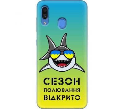 Чохол для Samsung Galaxy A20 / A30 MixCase мультики shark