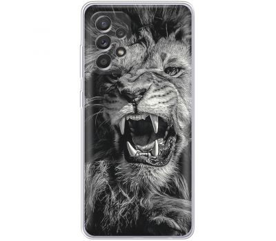 Чохол для Samsung Galaxy A52 MixCase звірі оскал лева