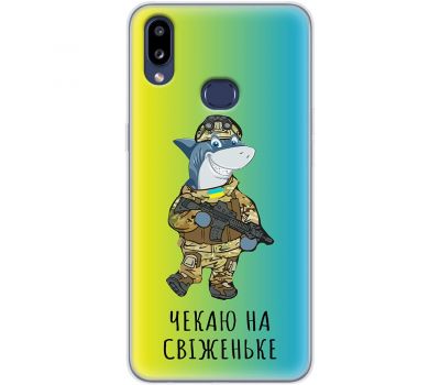 Чохол для Samsung Galaxy A10s (A107) MixCase мультики shark from Ukraine