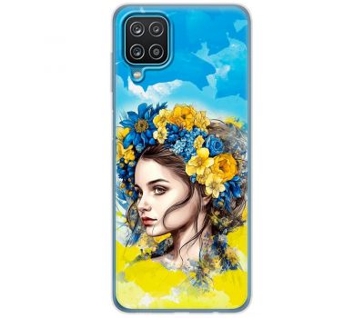 Чохол для Samsung Galaxy A12 / M12 MixCase патріотичні українка