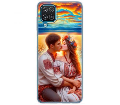 Чохол для Samsung Galaxy A12 / M12 MixCase патріотичні поцілунок