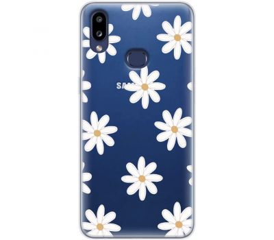 Чохол для Samsung Galaxy A10s (A107) Mixcase квіти патерн ромашок