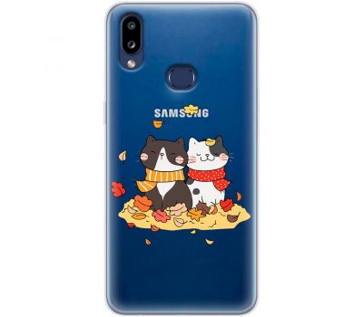 Чохол для Samsung Galaxy A10s (A107) MixCase осінь котяча осінь