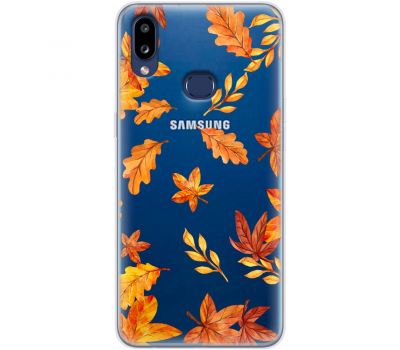 Чохол для Samsung Galaxy A10s (A107) MixCase осінь осінні листочки