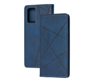 Чохол книжка Business Leather для Samsung Galaxy Note 20 (N980) синій