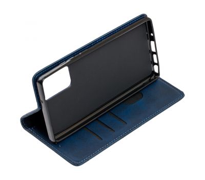 Чохол книжка Business Leather для Samsung Galaxy Note 20 (N980) синій 3462483