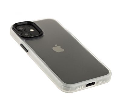 Чохол для iPhone 12 mini Metal Buttons білий 3462012