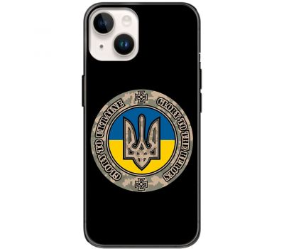 Чохол для iPhone 14 MixCase патріотичні шеврон Glory to Ukraine