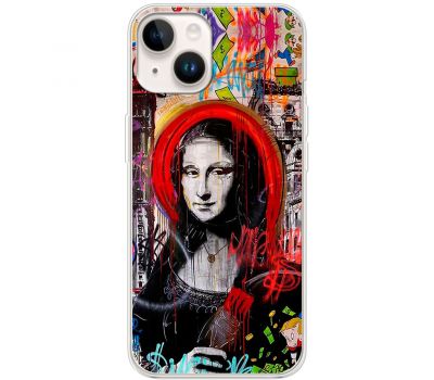 Чохол для iPhone 15 MixCase графіті Мона Ліза