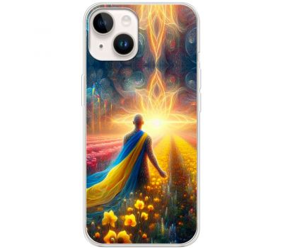 Чохол для iPhone 14 MixCase патріотичні поле тюльпанів