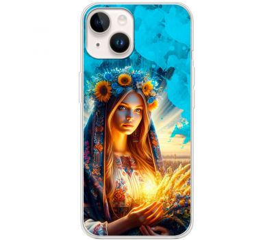 Чохол для iPhone 14 MixCase патріотичні україночка