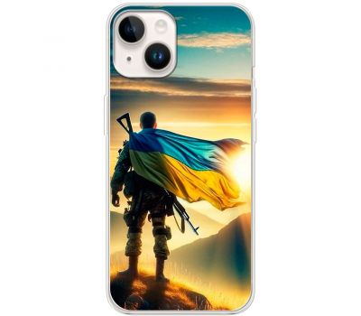 Чохол для iPhone 14 MixCase патріотичні військовий