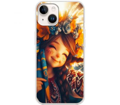 Чохол для iPhone 13 MixCase асорті дівчинка