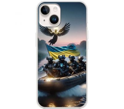 Чохол для iPhone 14 MixCase асорті морський десант