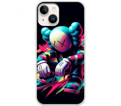 Чохол для iPhone 14 MixCase асорті Kaws I