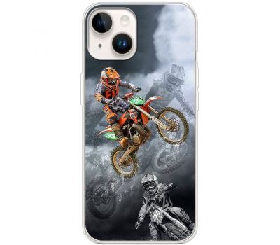 Чохол для iPhone 13 MixCase асорті мотокрос