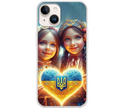 Чохол для iPhone 14 MixCase асорті дівчата