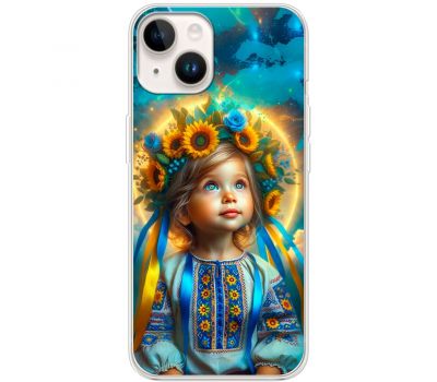 Чохол для iPhone 13 MixCase патріотичні маленька україночка
