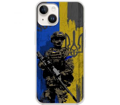 Чохол для iPhone 15 MixCase патріотичні український воїни