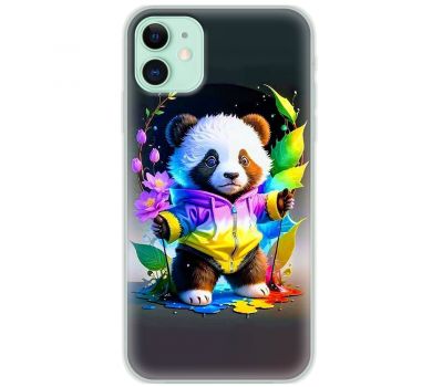 Чохол для iPhone 11 MixCase асорті маленька панда