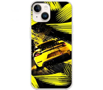 Чохол для iPhone 14 Plus MixCase машини жовта машина