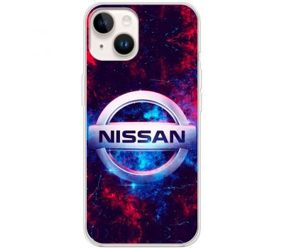 Чохол для iPhone 14 Plus MixCase машини nissan лого