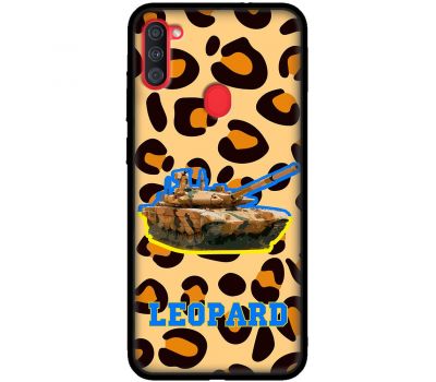 Чохол для Samsung Galaxy A11 / M11 MixCase техніка масть Leopard