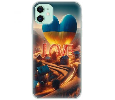 Чохол для iPhone 11 MixCase асорті Серце LOVE