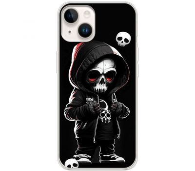 Чохол з аніме для iPhone 15 Mixcase skeleton in sports