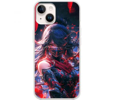 Чохол з аніме для iPhone 15 Mixcase дівчина воїн