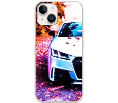 Чохол для iPhone 15 MixCase асорті біле авто