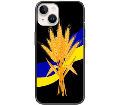 Чохол для iPhone 14 MixCase патріотичні пшениця з України