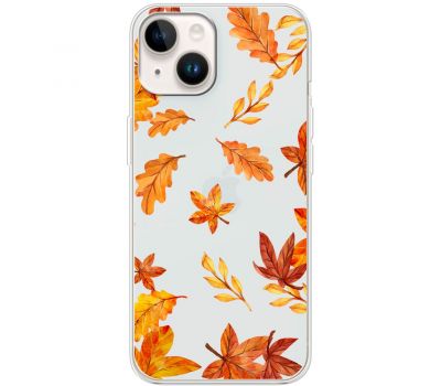Чохол для iPhone 15 MixCase осінь осінні листочки