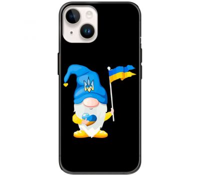 Чохол для iPhone 13 MixCase патріотичні гномік з Україною