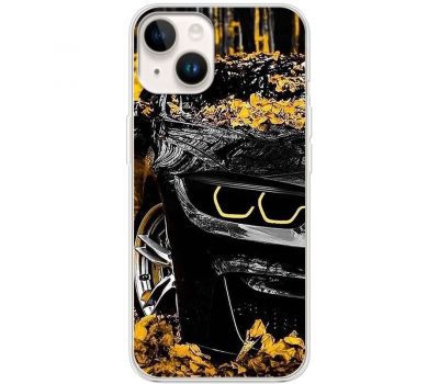 Чохол для iPhone 13 MixCase асорті авто в жовтому листі