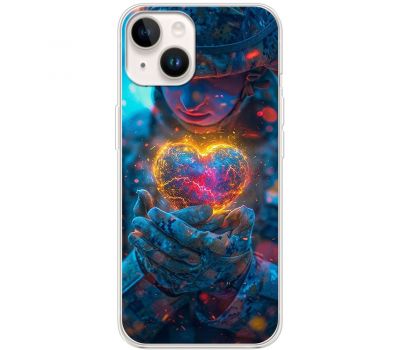 Чохол для iPhone 14 MixCase асорті тепло Серця