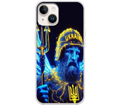 Чохол для iPhone 14 MixCase асорті воїн з тризубом